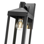 Millennium Lighting 22901-PBK Powder Coated Black Yates 13.75'' High 1-light Outdoor Wall Sconce - Powder Coated Black Image 4