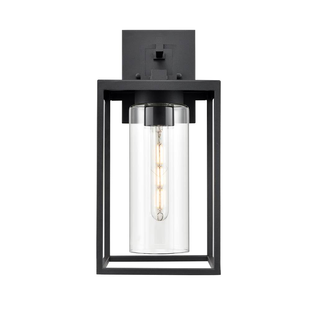 Millennium Lighting 93121-TBK Textured Black Outdoor Wall Sconce Image 1