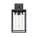 Millennium Lighting 93121-TBK Textured Black Outdoor Wall Sconce Image 1