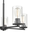 Millennium Lighting 2715-MB Matte Black Chandelier Ceiling Light Image 3