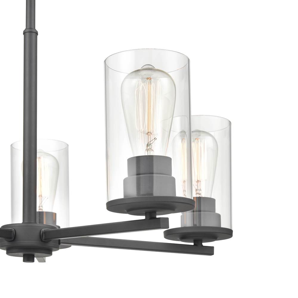 Millennium Lighting 2715-MB Matte Black Chandelier Ceiling Light Image 3