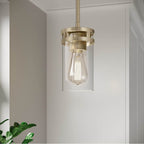 Millennium Lighting 91011-MG Modern Gold Lunden  4'' Wide 1-light Mini Pendant Image 4