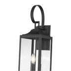 Millennium Lighting 402003-PBK Powder Coated Black Halston 23.25'' High 3-light Outdoor Lantern Image 5