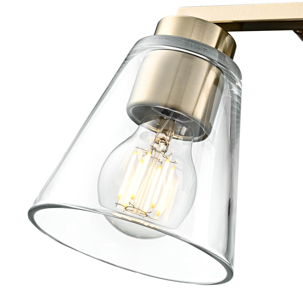 Millennium Lighting 64002-MG Modern Gold Strayhan 13'' 2-light Vanity - Modern Gold Image 5