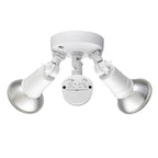 Millennium Lighting M-16002-MW Matte White 4.75'' High 2-light Outdoor Security Flood Light - Powder Coated Matte White Image 1