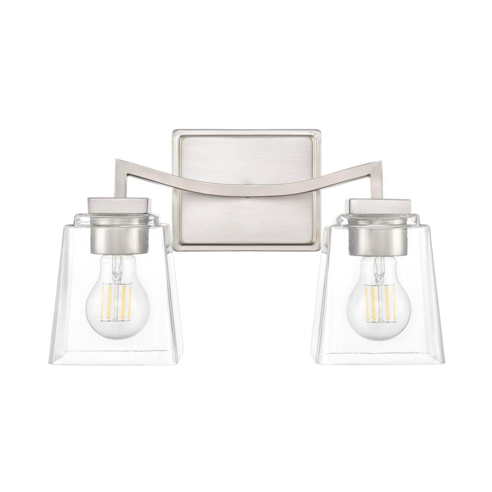 Millennium Lighting Avenna 14.5'' Wide 2-light Vanity - Brushed Nickel
