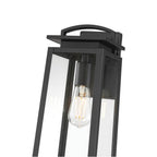Millennium Lighting 66001-PBK Powder Coated Black Kendrix 14'' High 1-light Outdoor Lantern Image 5