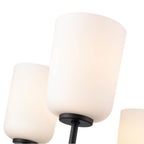Millennium Lighting 214005-MB Matte Black Laphia 27'' Wide 5-light Chandelier - Matte Black Image 5