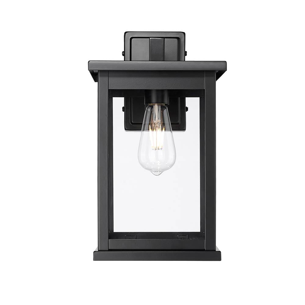 Millennium Lighting 4126-PBK Powder Coated Black Outdoor Wall Sconce Image 1
