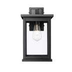 Millennium Lighting 4126-PBK Powder Coated Black Outdoor Wall Sconce Image 1