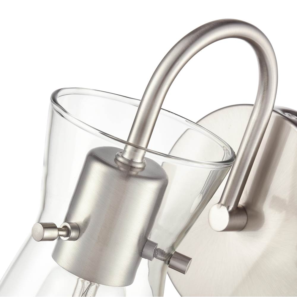 Millennium Lighting 21001-BN Brushed Nickel Camellia 4.75'' Wide 1-light Vanity - Brushed Nickel Image 5