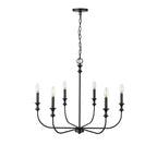 Millennium Lighting 29506-MB Matte Black Chandelier Ceiling Light Image 4