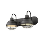 Millennium Lighting 5422-MB Matte Black Vanity Image 2