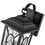 Millennium Lighting 85101-PBK Powder Coated Black Outdoor Wall Sconce Image 3