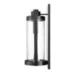 Millennium Lighting 192301-PBK Powder Coated Black Braselton 23.75'' High 1-light Outdoor Wall Sconce - Powder Coated Black Image 6