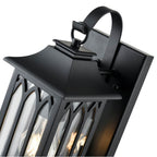 Millennium Lighting 88101-PBK Powder Coated Black Outdoor Wall Sconce Image 3