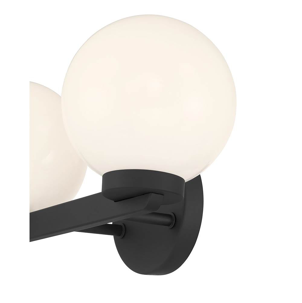 Millennium Lighting 97002-MB Matte Black Ardeva 14'' Wide 2-light Vanity Image 5