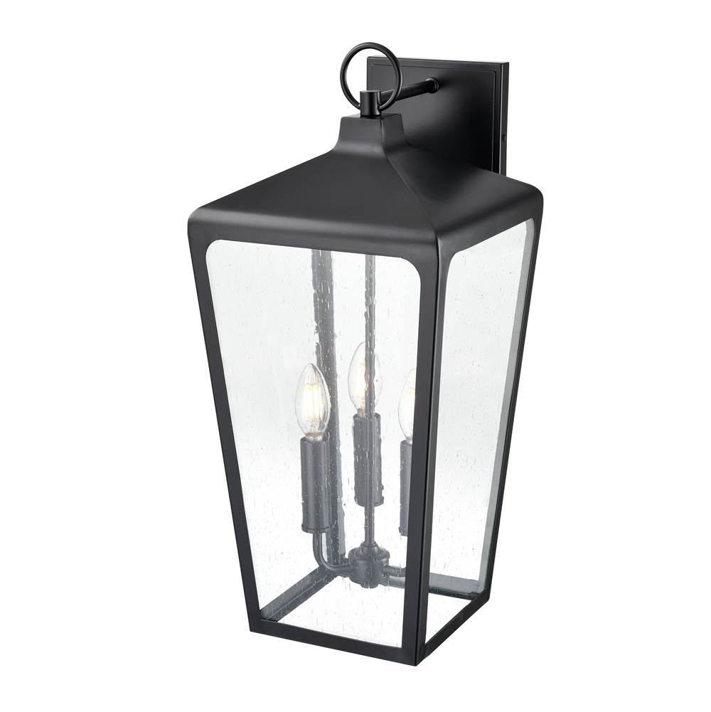 Millennium Lighting 7923-PBK Powder Coated Black Outdoor Wall Sconce Image 6