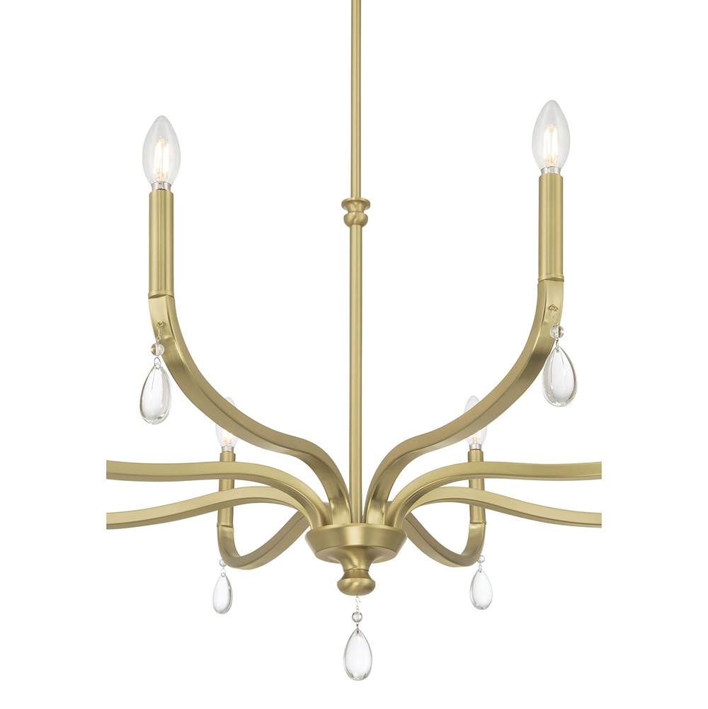 Millennium Lighting 220108-VB Vintage Brass Viremont 36'' Wide 8-light Chandelier Image 7