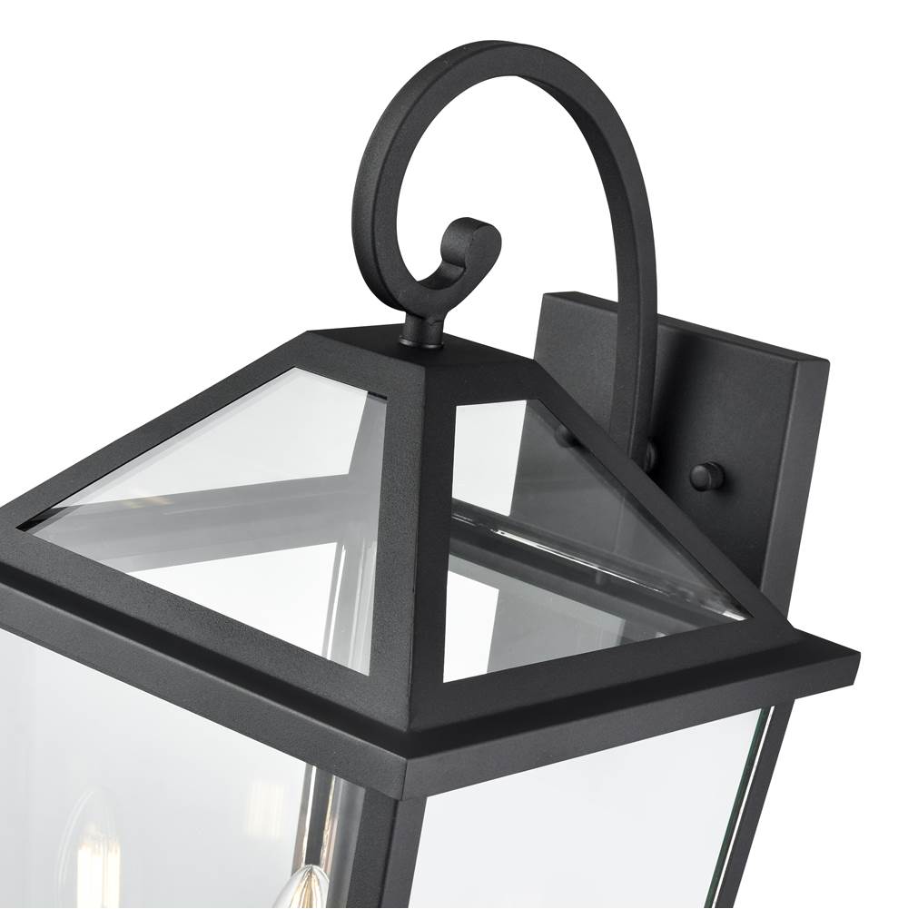 Millennium Lighting 91422-TBK Textured Black Outdoor Wall Sconce Image 3