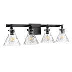 Millennium Lighting 20004-MB Matte Black Barlon 34.75'' 4-light Vanity - Matte Black Image 1
