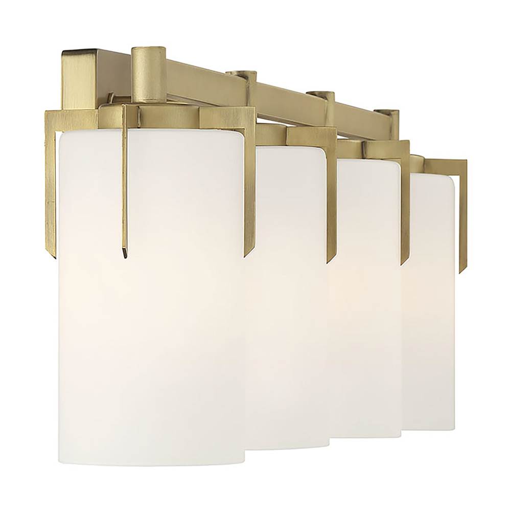Millennium Lighting 65004-VB Vintage Brass Froselle 30.5'' Wide 4-light Vanity Image 7