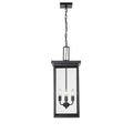 Millennium Lighting 42605-PBK Powder Coated Black Outdoor Hanging Lantern Image 1