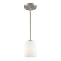 Millennium Lighting 214001-BN Brushed Nickel Laphia 5'' Wide 1-light Pendant - Brushed Nickel Image 1