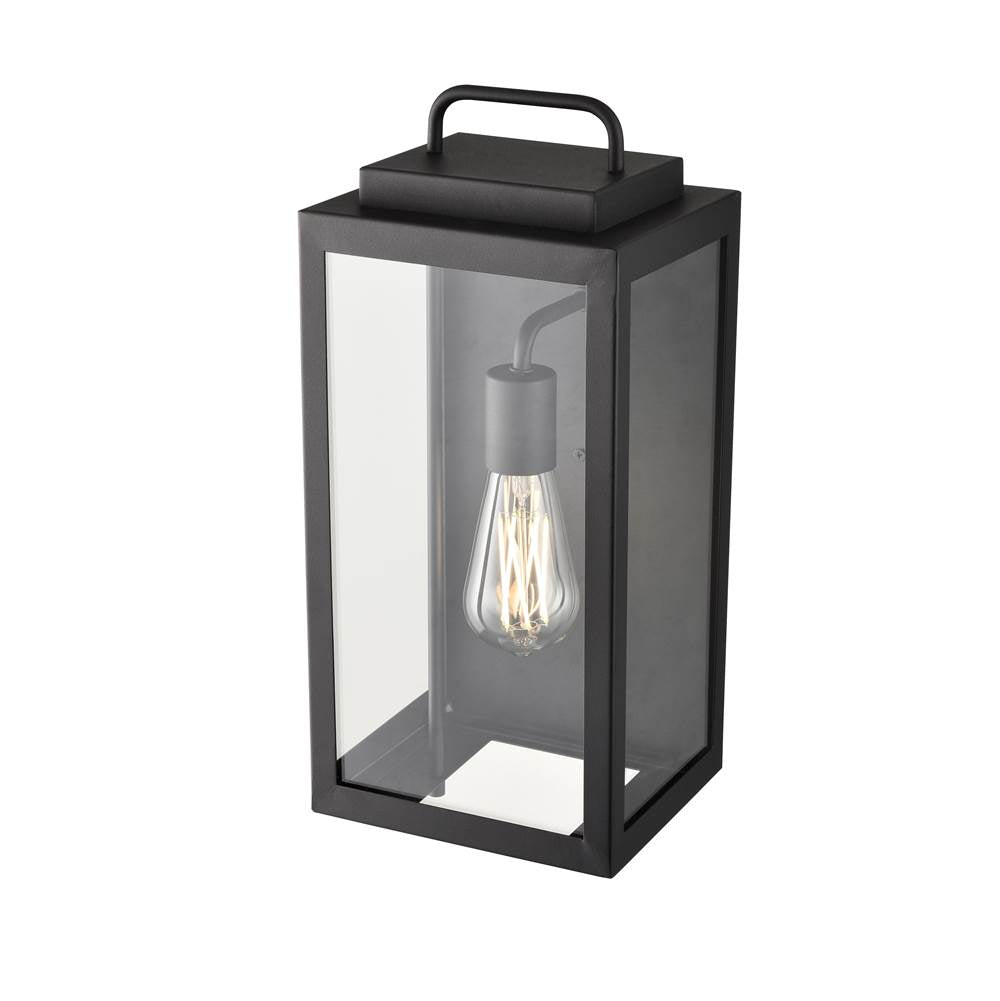 Millennium Lighting 260001-TBK Textured Black Outdoor Wall Sconce Image 5