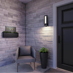 Millennium Lighting 8071-PBK Powder Coat Black Led Outdoor Wall Mount Image 2