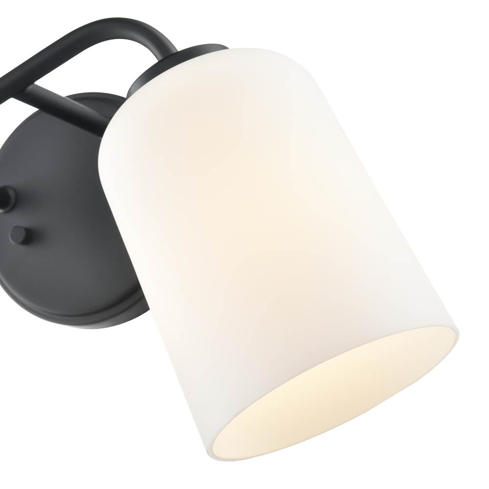 Millennium Lighting 214202-MB Matte Black Laphia 14'' Wide 2-light Vanity - Matte Black Image 5