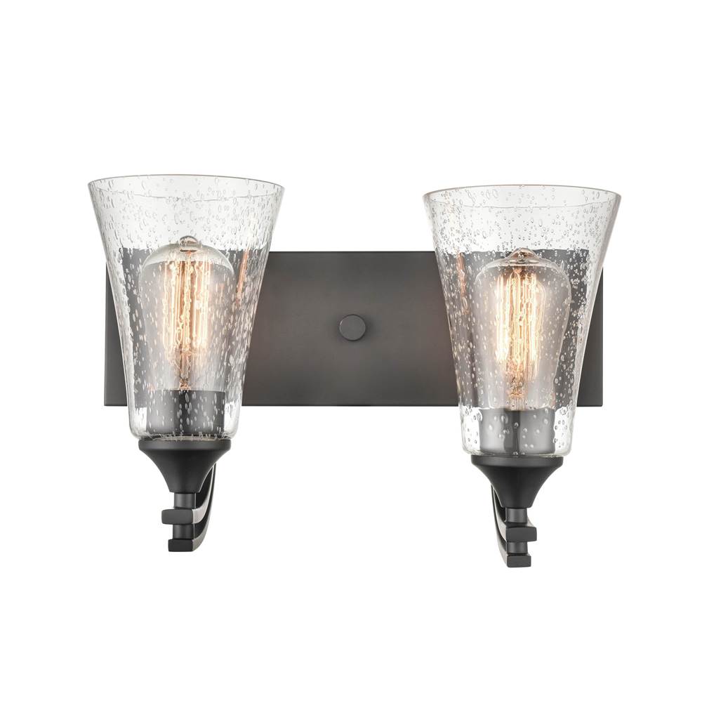Millennium Lighting 1492-MB Matte Black Vanity Image 1
