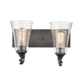 Millennium Lighting 1492-MB Matte Black Vanity Image 1