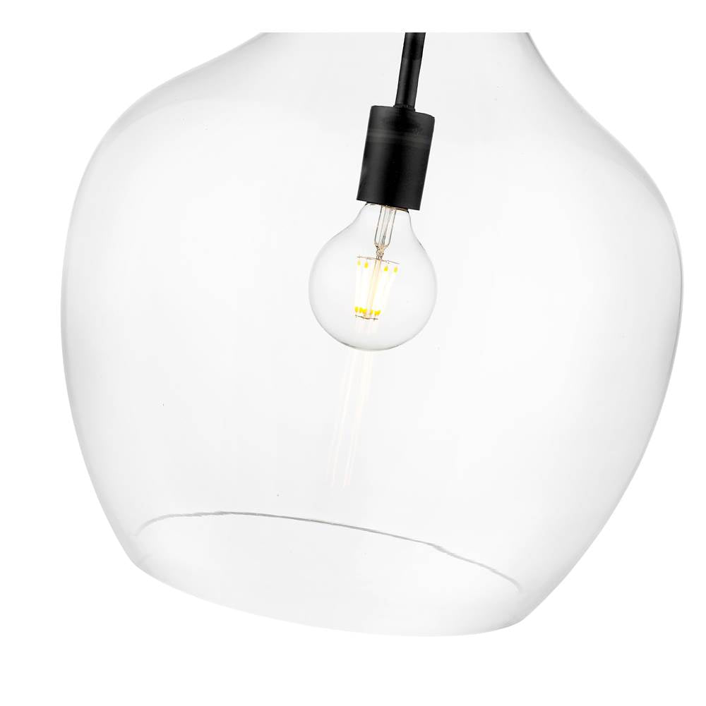Millennium Lighting 28501-MB Matte Black Pendant Light Image 3