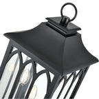 Millennium Lighting 88105-PBK Powder Coated Black Outdoor Post Lantern Image 3