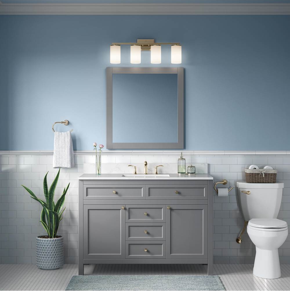 Millennium Lighting 2704WG-MG Modern Gold Verlana 27.75'' 4-light Vanity - Modern Gold Image 5