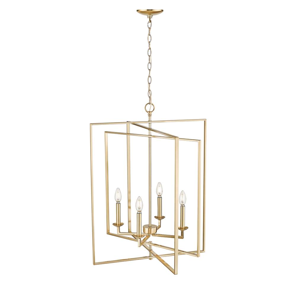 Millennium Lighting 3232-MG Modern Gold Pendant Light Image 3