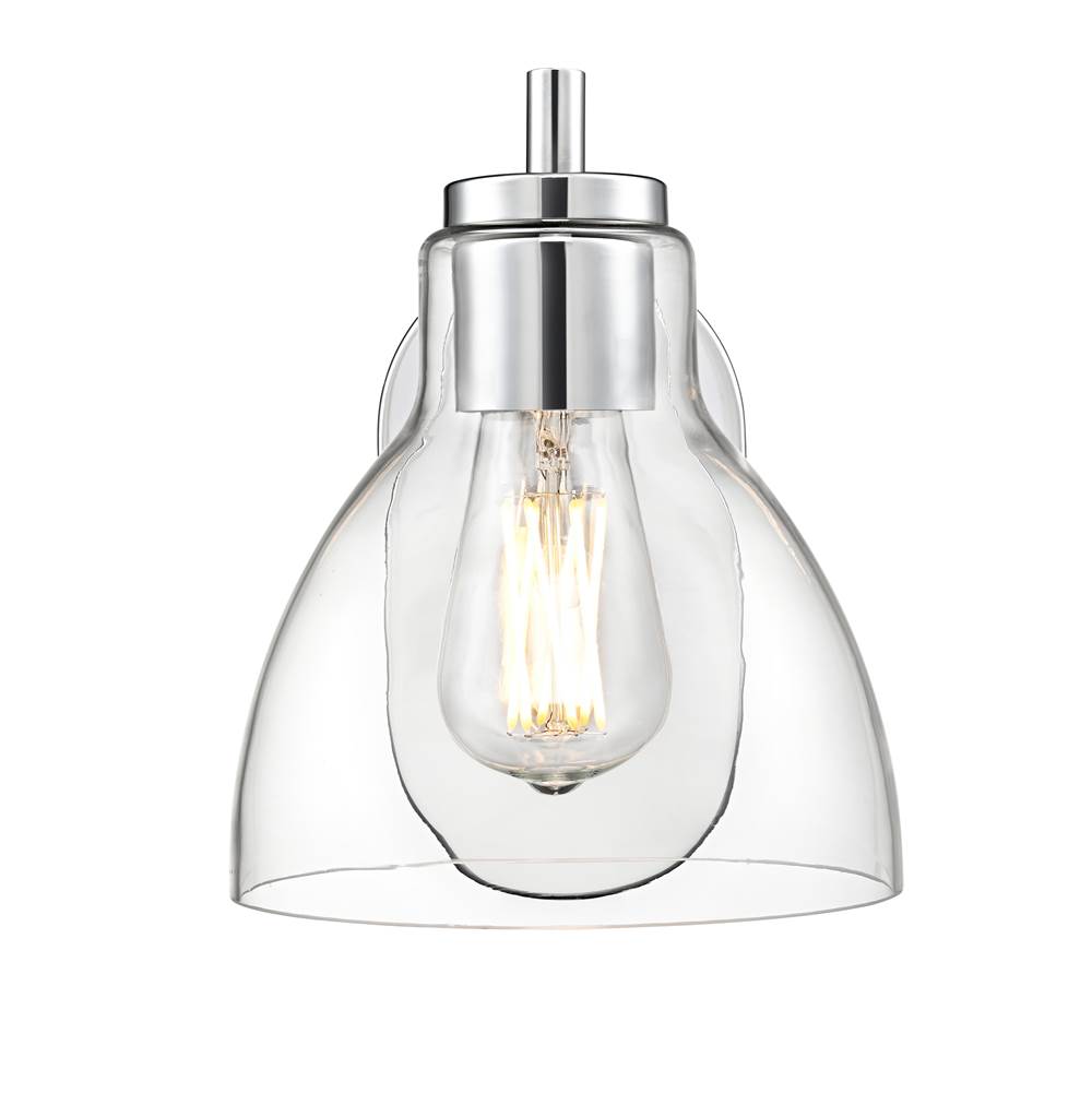 Millennium Lighting Knightsdale 9.25'' High 1-light Wall Sconce - Chrome