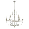 Millennium Lighting 28012-BN Brushed Nickel Chandelier Ceiling Light Image 1