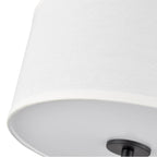 Millennium Lighting 41002-MB Matte Black Guyten 13'' Wide 2-light Flushmount - Matte Black Image 3