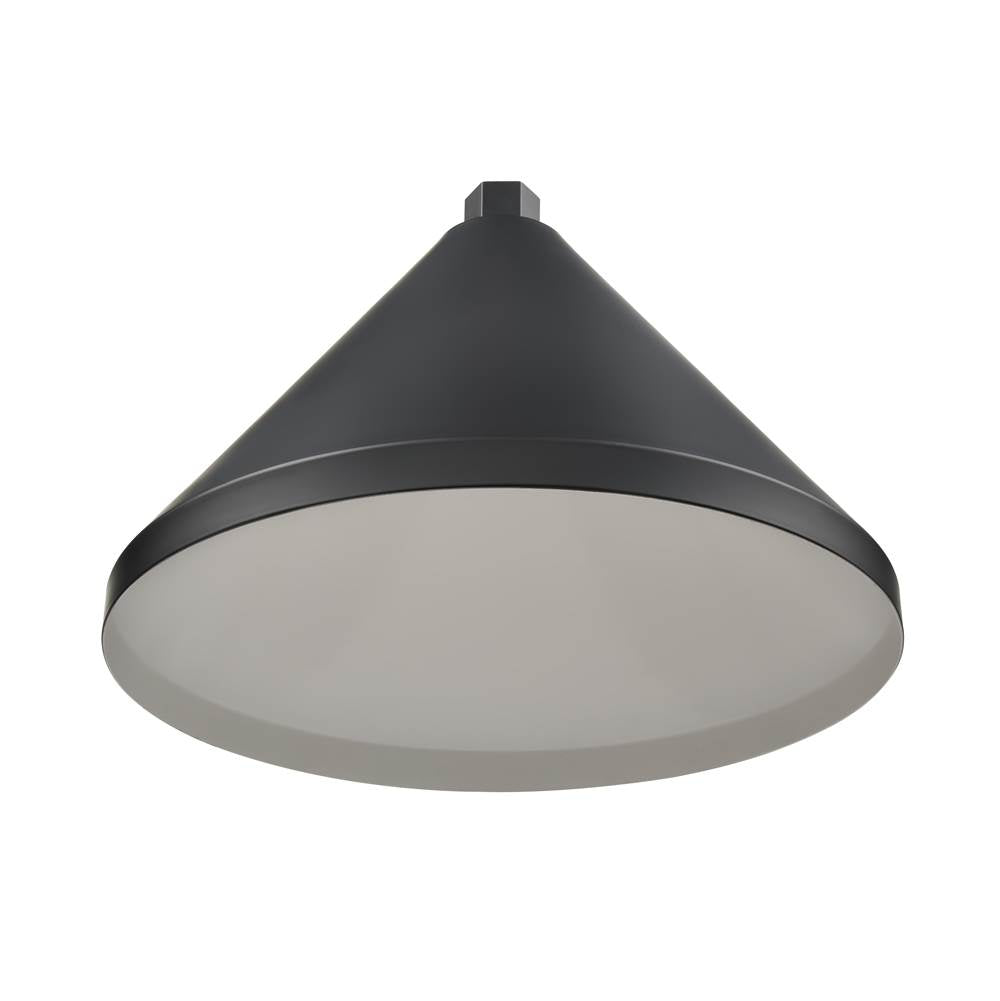 Millennium Lighting RWCS13-SB Satin Black Wide Cone Image 4