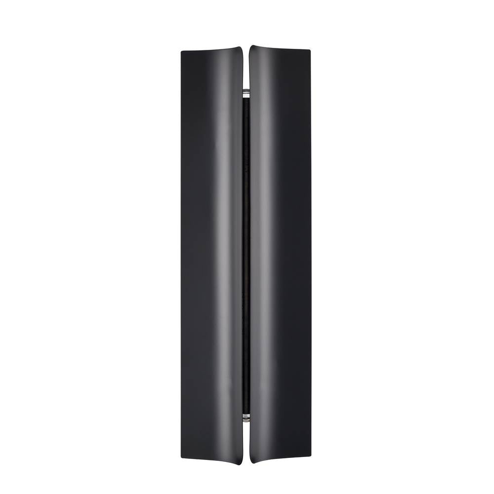 Millennium Lighting 78001-PBK Powder Coated Black Outdoor Wall Sconce Led Image 1