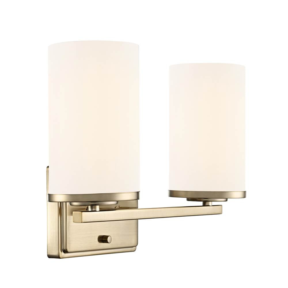 Millennium Lighting 2702WG-MG Modern Gold Verlana 14'' 2-light Vanity - Modern Gold Image 8