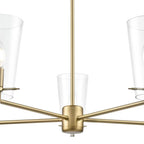 Millennium Lighting 217005-VB Vintage Brass Maccan 31'' Wide 5-light Chandelier - Vintage Brass Image 6