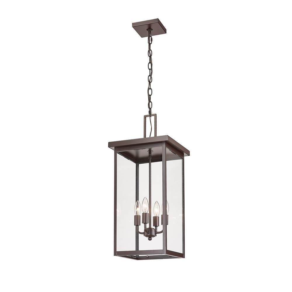 Millennium Lighting 42605-PBZ Powder Coated Bronze Outdoor Hanging Lantern Image 4