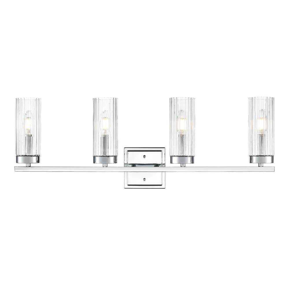 Millennium Lighting Iversen 29.75'' Wide 4-light Vanity - Brushed Nickel