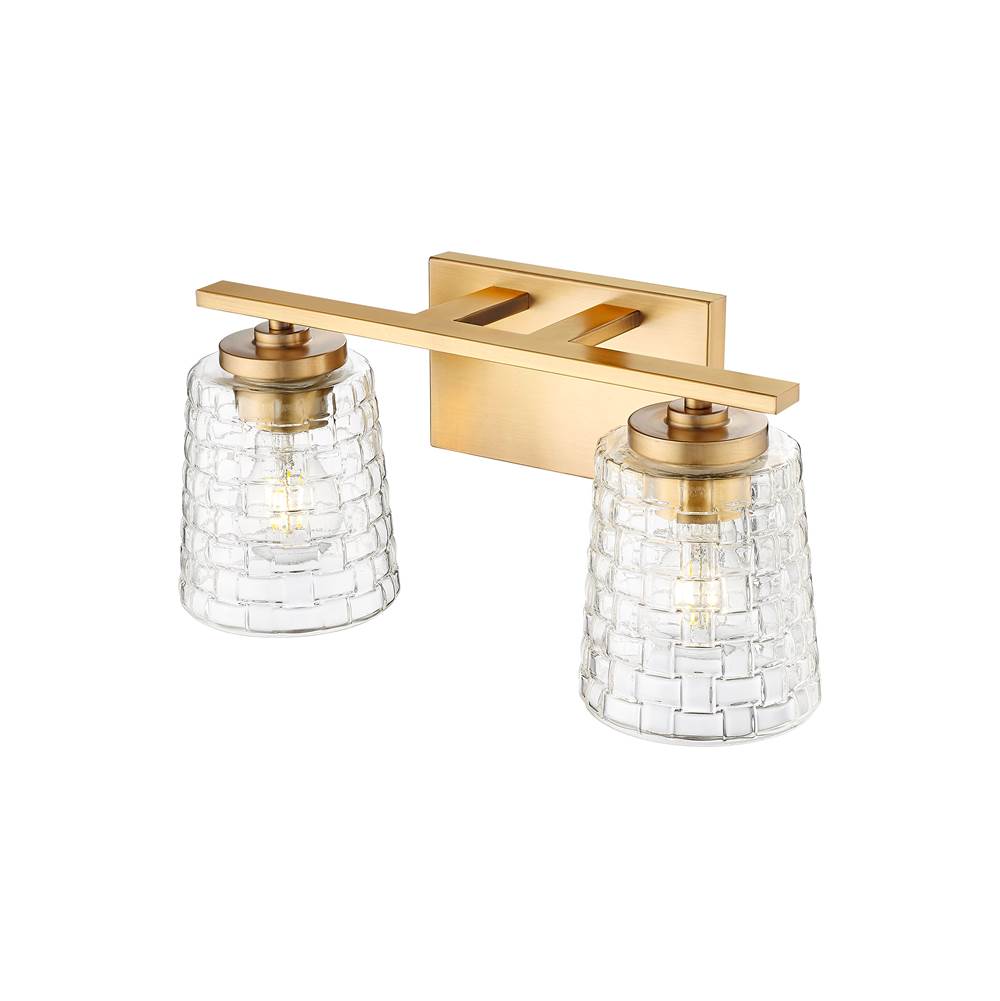 Millennium Lighting 22102-VB Vintage Brass Vanity Image 5