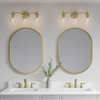 Millennium Lighting 909103-VB Vintage Brass Clarvyn 21'' Wide 3-light Vanity Image 4