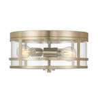 Millennium Lighting Lunden  13'' Wide 3-light Flush Mount