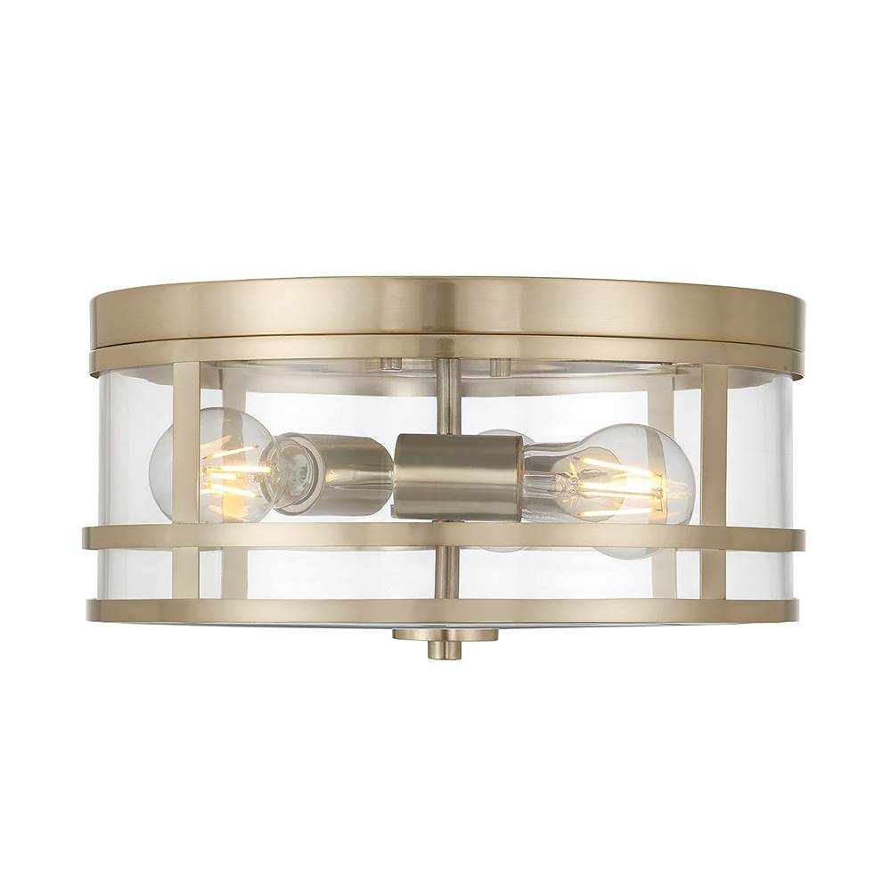 Millennium Lighting Lunden  13'' Wide 3-light Flush Mount